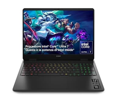 HP OMEN 16-am0011sl 16" 2560 x 1600 Pixel Intel Core Ultra 7 32 GB 1000 GB SSD NVIDIA GeForce RTX 5060 FreeDOS