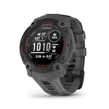 Garmin Instinct E, Smartwatch, 40mm, Display MIP, GPS, Cardio, SpO2, +70 app per lo sport, Training Readiness, Activity Tracker 24/7, Notifiche, Connect IQ, Autonomia 14 giorni, Black & Charcoal