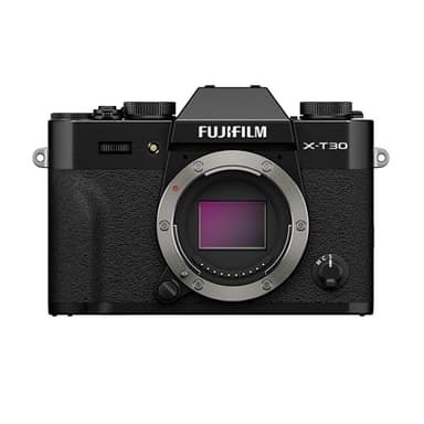 Fujifilm X-T30 III Fotocamera Digitale Mirrorless 26MP, solo corpo, Sensore APS-C X-Trans CMOS 4, Filmati 6.2K 30p, Mirino EVF, Schermo LCD 3" orientabile, Nero