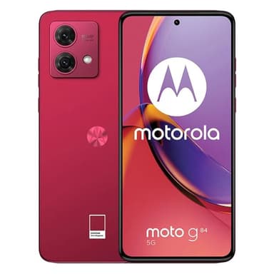 Motorola Smartphone Moto G84 6.55" 256GB 12GB RAM Octa Core Qualcomm Snapdragon 695 5G Magenta