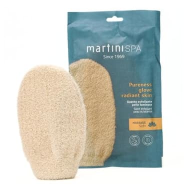 martini SPA - Massage Color - Manopola colorata rinvigorente in filato sintetico esfoliante, colori assortiti, 41g, 1 unitÃ