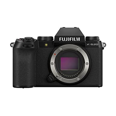 Fujifilm X-S20 Fotocamera Digitale Mirrorless 26MP, solo corpo, Sensore X-Trans CMOS 4 APS-C, X-Processor 5, IBIS, Filmati 6.2K 30p, Mirino EVF, Schermo LCD 3" Touch vari-angle, Nero