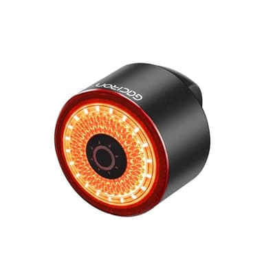 Gaciron Loop-100 Luce Posteriore Bici,Con Sensore Di Frenata Intelligente,Luci Bici In Lega Alluminio Con Supporto Magnetico,100lm Alta Luminosità,Luci Bicicletta Led Ricaricabile