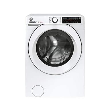 Hoover, H-WASH&DRY 500 HD 495AMC/1-S Lavasciuga Slim 9 + 5 kg, Classe A/D, 1400 RPM, Motore Inverter, 18 Programmi, WiFi, AxLxP 85x60x47 cm