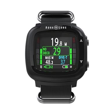 Aqualung Computer subacqueo, Bluetooth, Display a Colori Ultra-Luminoso e leggibile, interfaccia intuitiva, Computer subacqueo con Batteria Ricaricabile, Ideale per Immersioni subacquee