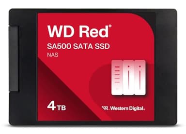 WD Red SA500 4 TB SSD NAS SATA, 2.5 Inch
