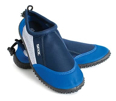 SEAC Reef, Scarpe da Scoglio per Adulti e Bambini, Asciugatura Rapida, Scarpe per Il Mare, la Spiaggia e la Piscina Unisex Adulto, Blu, 38