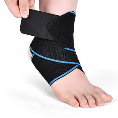 ACWOO Cavigliera Sportiva, 1 Pezzi Tutore Caviglia Distorsione Sport, Supporto Caviglia per Uomini e Donne, Cavigliera Ortopedica Regolabile Traspirante per Legamenti, Tendine, Sport