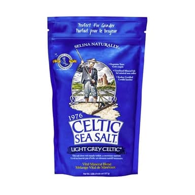 Selina Naturalmente il Celtic sale marino - Corso di terra il Celtic sale marino - 1/2lb-(Selina Naturally Celtic Sea Salt - Course Ground Celtic Sea Salt-Ltgr 1/2Lb)