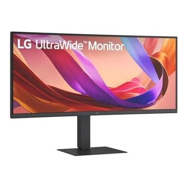 LG 34U650A Monitor UltraWide 21:9 Curvo 34" WQHD (3440x1440), IPS, HDR 10, sRGB 99%, Speaker Stereo 14W, USB-C Hub USB, Stand regolabile, Nero