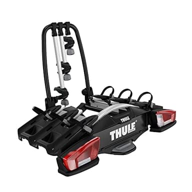 Thule Velocompact 13-pin Piattaforma Gancio Traino Portabici Black/aluminum, 3(4) bikes