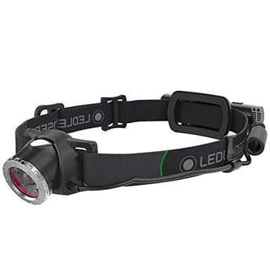 Ledlenser MH10 Outdoor Torcia Frontale LED, Batteria al Litio 18650 Ricaricabile, 600 Lumen, incl. Filtro di Colori, autonomia Fino a 120 Ore, orientabile, Cavo di Ricarica USB, Caccia, Pesca