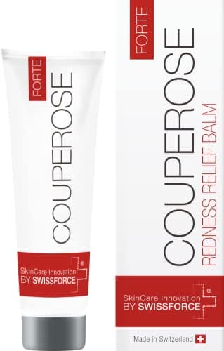 Swissforce - Crema Forte per couperose 30 ml, anti-arrossamento in caso di rosacea, contro i capillari rossi