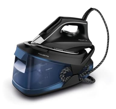 Rowenta VR8315 Powersteam Ferro da Stiro a Vapore con Caldaia Silenziosa, Pressione Fino a 6.2 Bar, 2400 W, 1.7 Litri, con Piastra in Acciaio Inox, Modalità Eco
