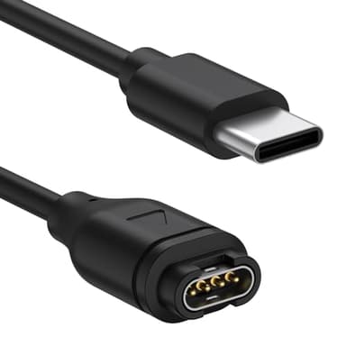 Amzpas USB-C Caricatore per Garmin Instinct 2 Solar - Veloce Cavo di Ricarica USB C Compatible con Instinct 2