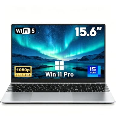 FUNYET 2026 15.6" Pc Portatile i5-7Y54 Processore fino a 3.2GHz Gaming Laptop 16GB RAM 512GB SSD Win 11 Pro 1920x1080 FHD Notebook con WIFI5 BT5.0 USB3.0 HDMI Type-C Charging Tastiera Retroilluminata