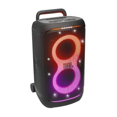 JBL Partybox 520, Speaker Wireless Bluetooth, 15 Ore di Autonomia, Design Portatile, Splashproof IPX4, Suono JBL Pro con AI Sound Boost, Connessione Multi-Speaker Auracast e Ingresso Mic, Nero