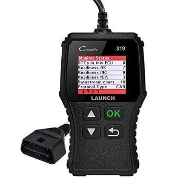 Launch CR319 Scanner Auto Diagnostic OBD2 / EOBD/Can per leggere e cancellare i codici di errore del motore, tester di EVAP e sensore O2 con ricerca di definizione di codice adatto per principianti
