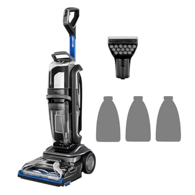 BISSELL Revolution HydroSteam, Lavatappeti con tecnologia HydroSteam, Lava tappezzeria rimuove Macchie Ostinate, Pulitore a vapore per Tappeti e Tappezzeria, Con Cavo, Potente motore 1300W, 3670N