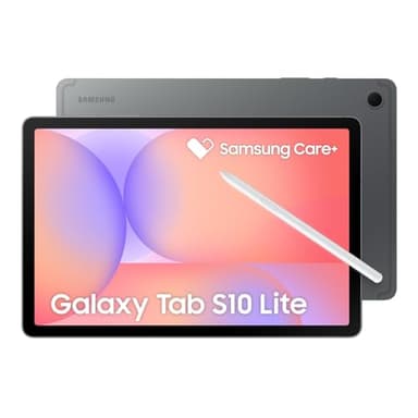 SAMSUNG Galaxy Tab S10 Lite con S-Pen, 128 GB, 6 GB RAM, solo Wi-Fi, LCD 11 pollici 90 Hz, Android 15 WiFi 6 Tablet, batteria per tutto il giorno, modello internazionale X400