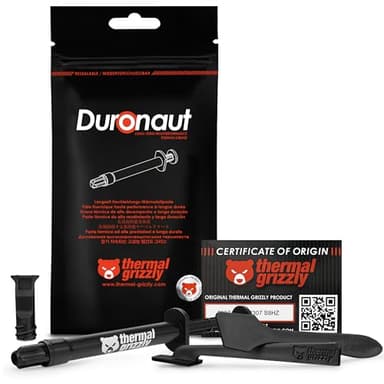Thermal Grizzly Duronaut - Pasta termica per la massima conducibilità termica durante l'overclocking di CPU/GPU/PS4/PS5/Xbox, 2 g