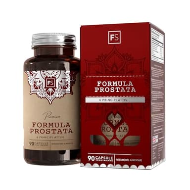 FS Prostata Integratore | 90 Prostata Capsule - ad Alto Dosaggio Con Licopene e Zinco | Non-OGM, Senza Glutine e Allergeni | Prodotto nel Regno Unito