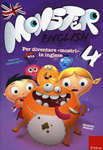 Monster english. Per diventare «mostri» in inglese. Con adesivi (Vol. 4)