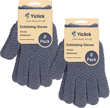Yiclick Guanto Esfoliante Corpo - guanto esfoliante coreano coreani,guanto scrub corpo, panni esfolianti guanti esfolianti in stile coreano, spugna doccia scrub esfoliante spugna doccia bagno