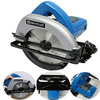 Mini sega circolare, sega elettrica manuale con lame da 180 mm, 900 W, 4700 giri/min, ideale per taglio di legno, metallo morbido, piastrelle e plastica