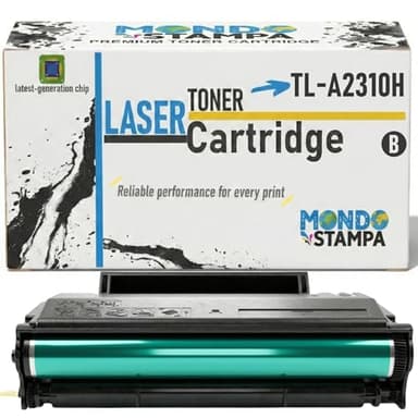Mondo Stampa - Toner ALTA QUALITÀ Compatibile con Pantum/Prink TL-A2310H Alta capacità 1.600 Pagine Nero per BP2300W / NW , BP2309W , BM2309W / AW / ANW , BM2300W / NW / AW / ANW