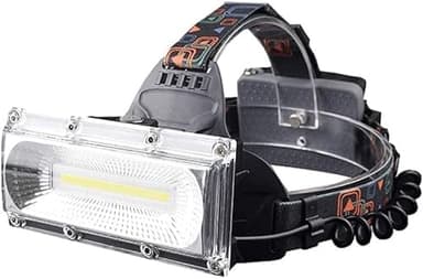 Torcia Frontale a LED, lampade Frontali for Adulti - Lampada Frontale più Luminosa Campeggio Escursionismo Corsa Pesca - Lampade Frontali Impermeabili - Migliore Lampada Frontale da Lavoro