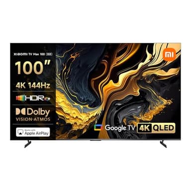 XIAOMI TV MAX 100 2025 Google TV 100 Inch QLED 144Hz Smart TV Dolby Vision