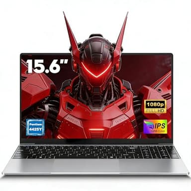 FUNYET Pc Portatile 15.6 Pollici 4425Y Upto 1,7GHz Win11 Pro Laptop 16GB RAM 256GB SSD TF 1TB Computer Portatile, WiFi5, BT4.2, 1920x1080 FHD, USB3.0, HDMI, Type-C, QWERTY, Adatto a Studenti e Lavoro